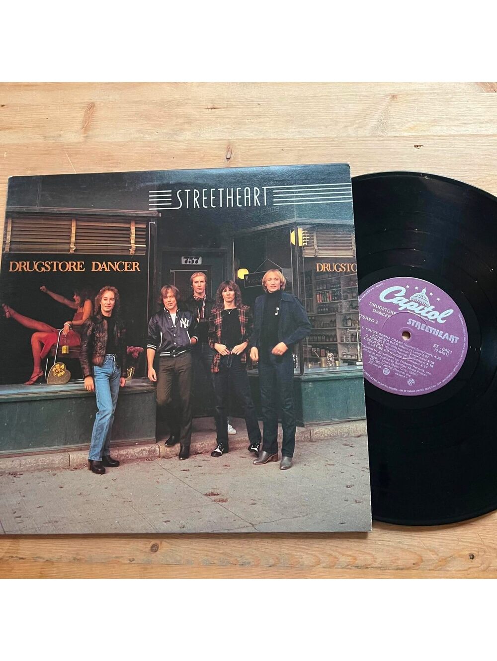 Streetheart - Drugstore Dancer 33rpm VG+ VR19